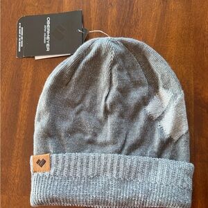 Obermeyer Men's Light Gray Knit Cuff Beanie